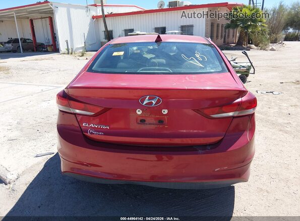 5NPD84LF3JH295231 2018 HYUNDAI ELANTRA Red 