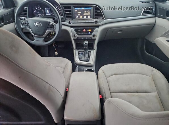 5NPD84LF3JH316935 2018 HYUNDAI ELANTRA Red Dashboard view
