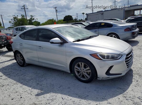 5NPD84LF3JH382157 2018 HYUNDAI ELANTRA Silver წინა მარჯვენა