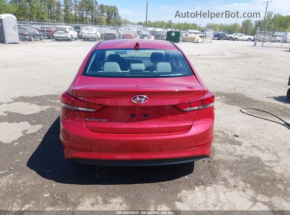 5NPD84LF3JH387424 2018 HYUNDAI ELANTRA Red 