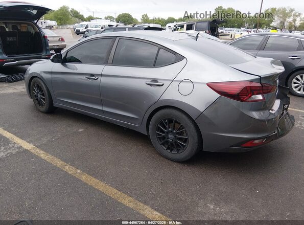5NPD84LF3KH406071 2019 HYUNDAI ELANTRA Silver Tył lewy
