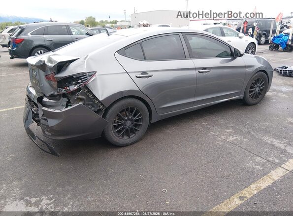 5NPD84LF3KH406071 2019 HYUNDAI ELANTRA Silver Tył prawy