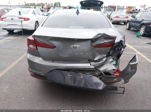 5NPD84LF3KH406071 2019 HYUNDAI ELANTRA Silver 