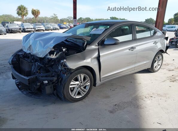 5NPD84LF3LH573077 2020 HYUNDAI ELANTRA Silver Front left