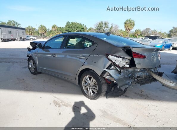 5NPD84LF3LH573077 2020 HYUNDAI ELANTRA Silver Rear left