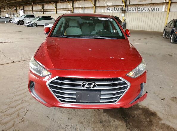 5NPD84LF4HH044633 2017 HYUNDAI ELANTRA Красный Вид спереди