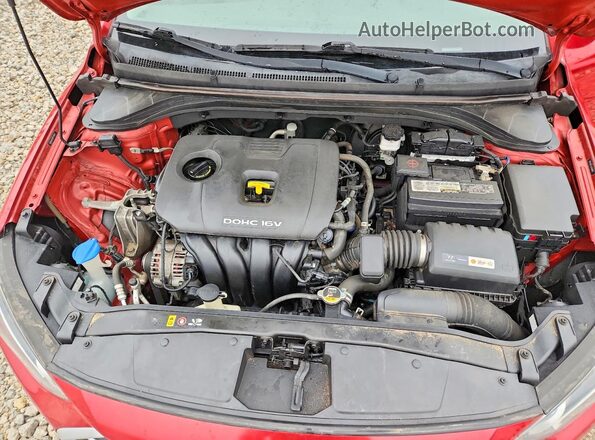 5NPD84LF4JH241601 2018 HYUNDAI ELANTRA Red უკანა სალონის ხედი