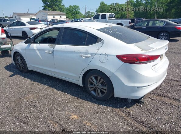 5NPD84LF4JH362094 2018 HYUNDAI ELANTRA White Հետևի ձախ