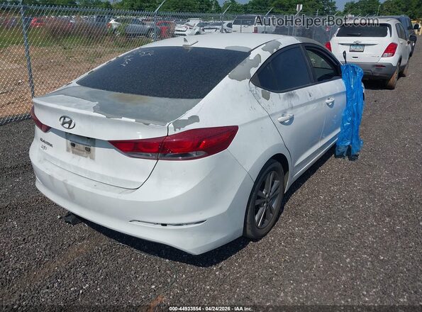 5NPD84LF4JH362094 2018 HYUNDAI ELANTRA White Հետևի աջ