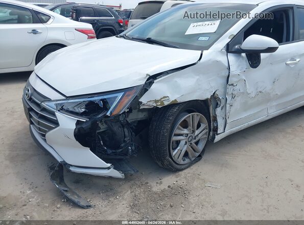 5NPD84LF4LH554991 2020 HYUNDAI ELANTRA Белый Вид спереди