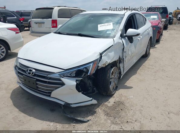 5NPD84LF4LH554991 2020 HYUNDAI ELANTRA Белый Передняя левая четверть
