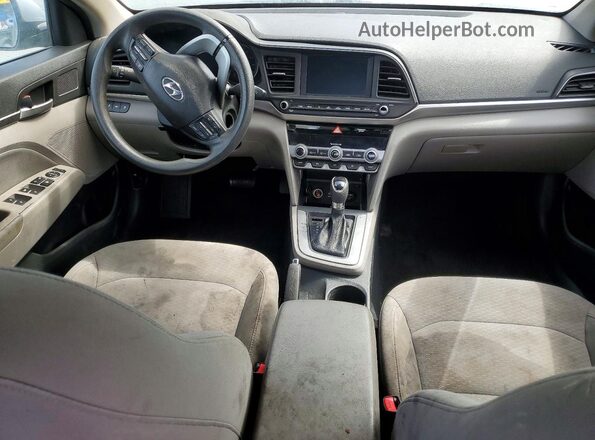 5NPD84LF4LH559950 2020 HYUNDAI ELANTRA Silver Dashboard view