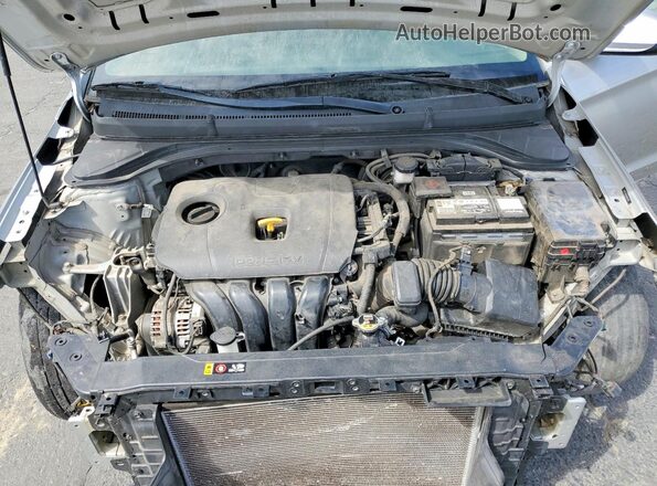 5NPD84LF4LH559950 2020 HYUNDAI ELANTRA Silver Rear interior view