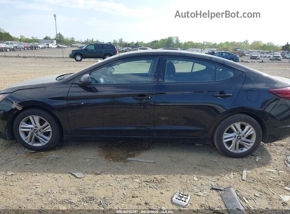5NPD84LF4LH568406 2020 HYUNDAI ELANTRA Black Rear interior view