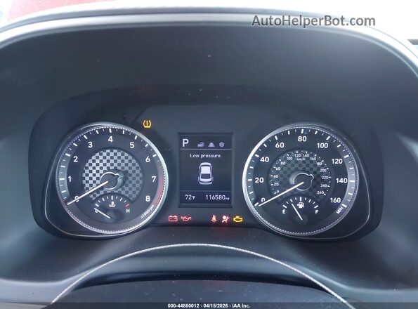 5NPD84LF4LH572052 2020 HYUNDAI ELANTRA Красный Вид задних сидений