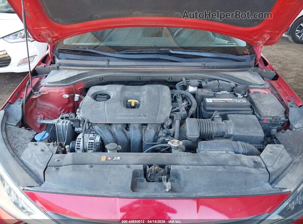 5NPD84LF4LH572052 2020 HYUNDAI ELANTRA Красный Вид сзади