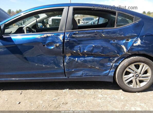 5NPD84LF4LH572634 2020 HYUNDAI ELANTRA Blue წინა ხედი