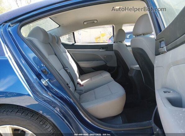 5NPD84LF4LH572634 2020 HYUNDAI ELANTRA Blue VIN კოდის სტიკერის ხედი