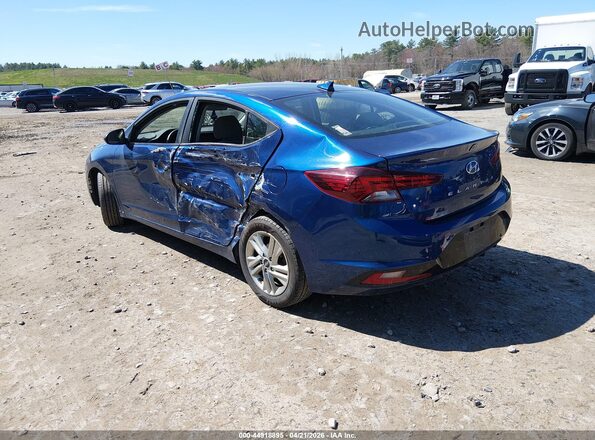 5NPD84LF4LH572634 2020 HYUNDAI ELANTRA Blue უკანა მარცხენა
