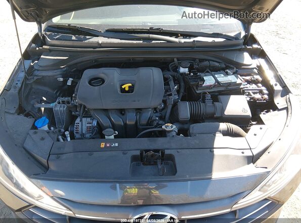 5NPD84LF4LH623159 2020 HYUNDAI ELANTRA Серый Вид сзади