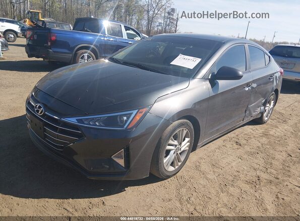 5NPD84LF4LH623159 2020 HYUNDAI ELANTRA Серый Передняя левая четверть