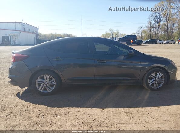 5NPD84LF4LH623159 2020 HYUNDAI ELANTRA Серый Вид задней части салона