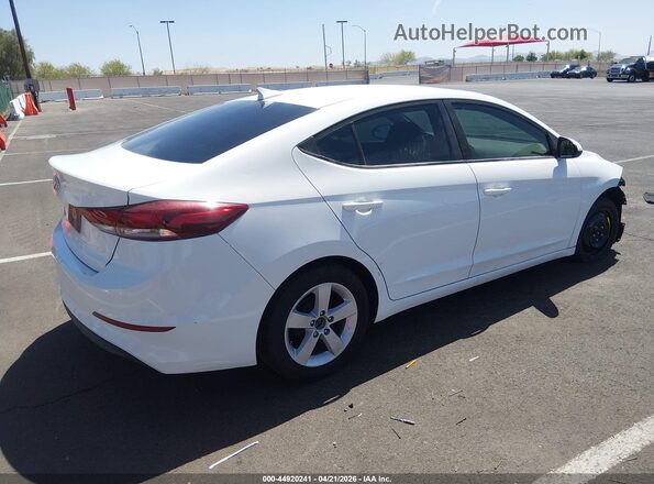 5NPD84LF5HH024911 2017 HYUNDAI ELANTRA White Tył prawy