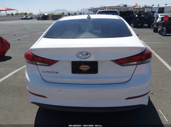 5NPD84LF5HH024911 2017 HYUNDAI ELANTRA White 