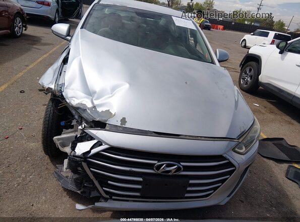 5NPD84LF5HH140562 2017 HYUNDAI ELANTRA Gray Вид щитка приладів