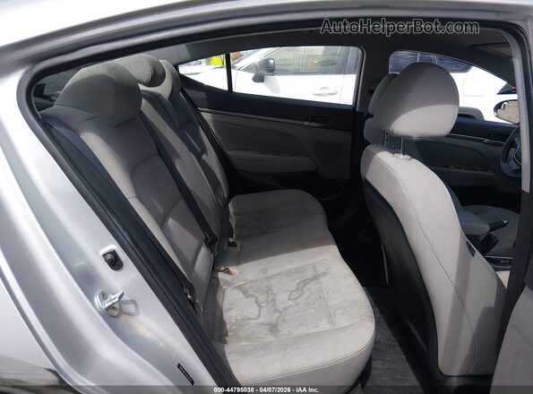 5NPD84LF5HH140562 2017 HYUNDAI ELANTRA Gray Вид наклейки з VIN-кодом