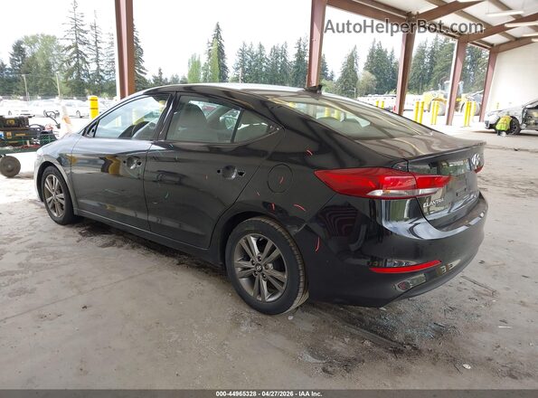 5NPD84LF5HH181645 2017 HYUNDAI ELANTRA Black უკანა მარცხენა