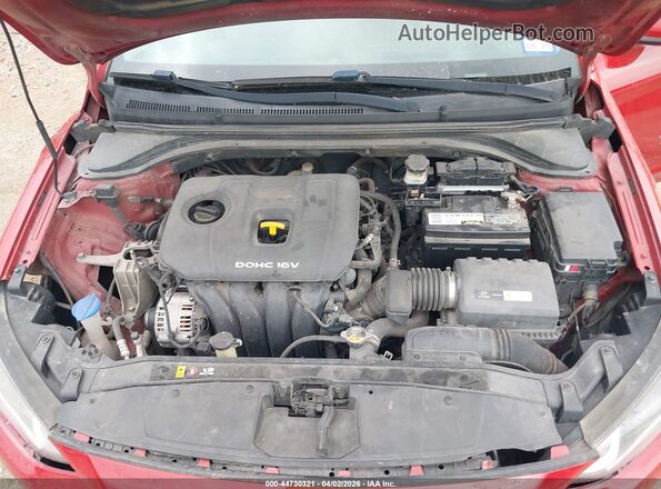 5NPD84LF5JH242899 2018 HYUNDAI ELANTRA Красный Вид сзади