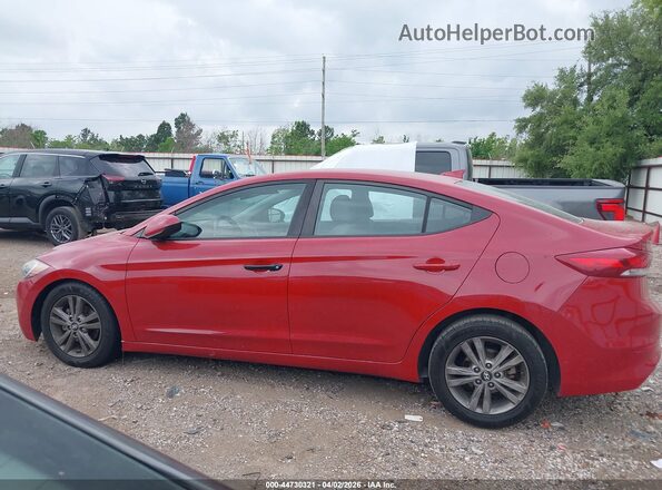 5NPD84LF5JH242899 2018 HYUNDAI ELANTRA Красный 