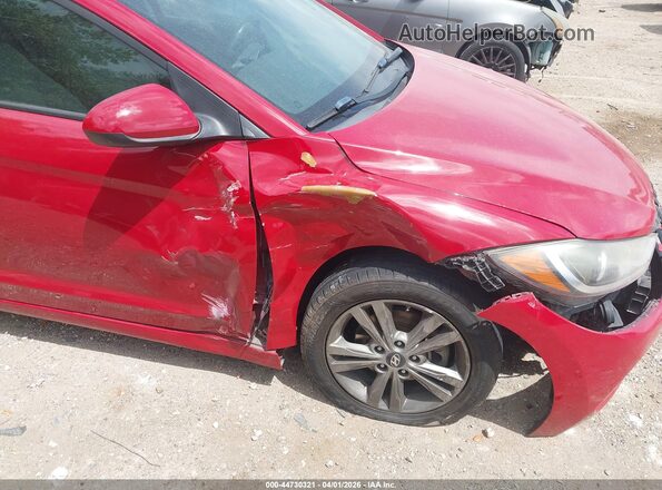 5NPD84LF5JH242899 2018 HYUNDAI ELANTRA Красный 