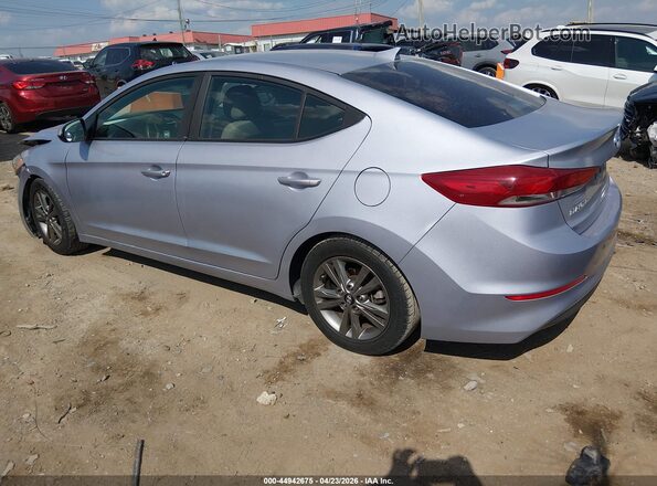 5NPD84LF5JH302664 2018 HYUNDAI ELANTRA Silver უკანა მარცხენა