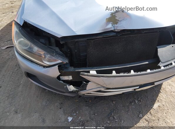 5NPD84LF5JH302664 2018 HYUNDAI ELANTRA Silver წინა ხედი