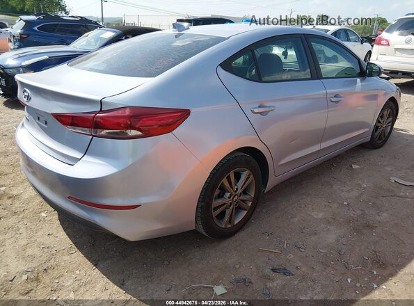 5NPD84LF5JH302664 2018 HYUNDAI ELANTRA Silver უკანა მარჯვენა