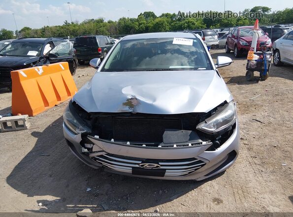 5NPD84LF5JH302664 2018 HYUNDAI ELANTRA Silver უკანა სალონის ხედი