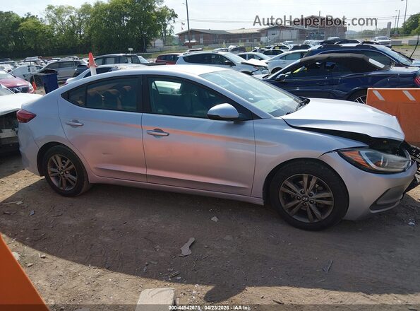 5NPD84LF5JH302664 2018 HYUNDAI ELANTRA Silver სალონის 360-გრადუსიანი ხედი