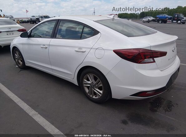 5NPD84LF5KH470449 2019 HYUNDAI ELANTRA White Tył lewy