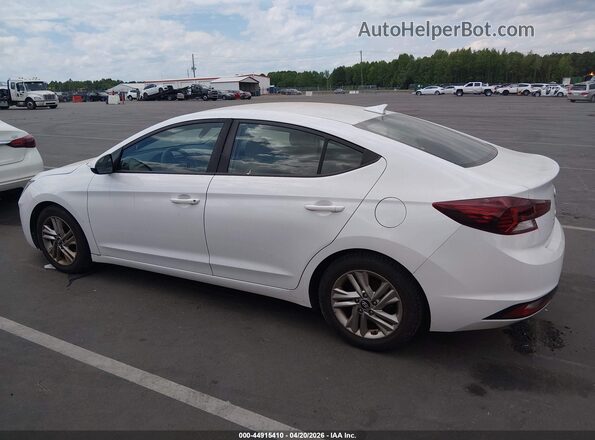 5NPD84LF5KH470449 2019 HYUNDAI ELANTRA White Widok wnętrza 360 stopni
