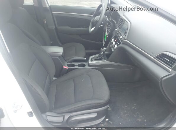 5NPD84LF5KH471844 2019 HYUNDAI ELANTRA White Սալոնի դիմացի տեսք