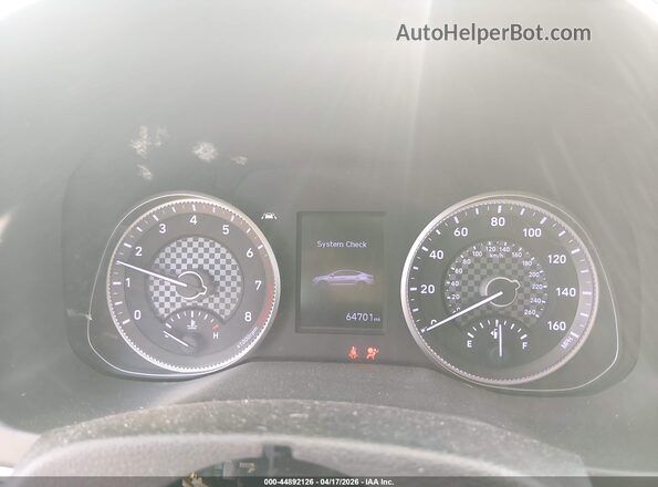 5NPD84LF5LH510949 2020 HYUNDAI ELANTRA Silver უკანა სავარძლების ხედი