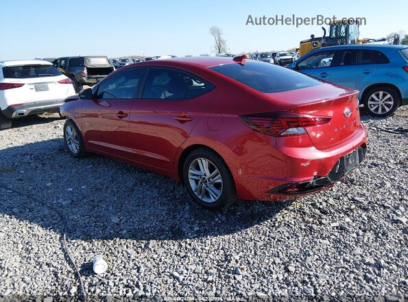 5NPD84LF5LH544826 2020 HYUNDAI ELANTRA Red 