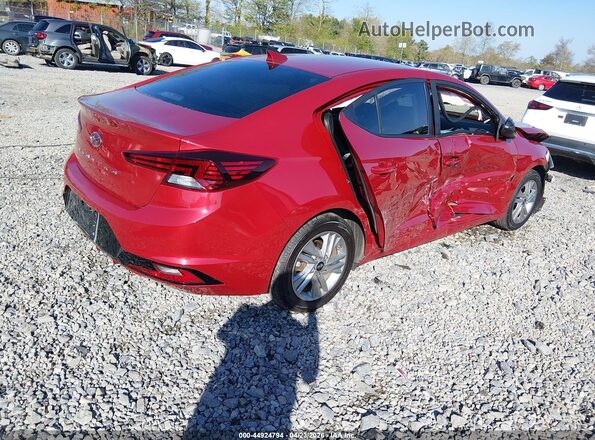 5NPD84LF5LH544826 2020 HYUNDAI ELANTRA Red 