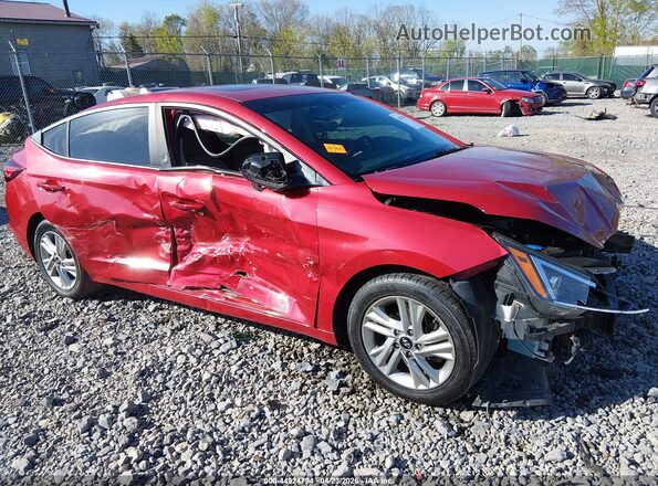 5NPD84LF5LH544826 2020 HYUNDAI ELANTRA Red 