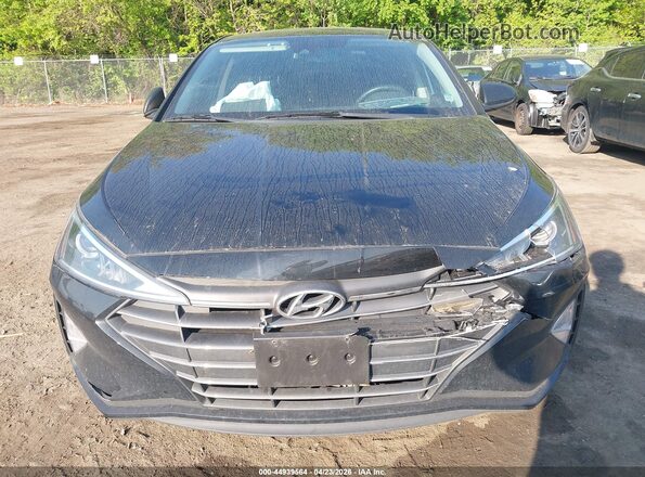 5NPD84LF5LH574179 2020 HYUNDAI ELANTRA Black Вид щитка приладів