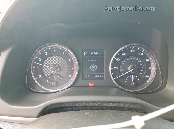 5NPD84LF5LH611652 2020 HYUNDAI ELANTRA Black Սարքավորումների վահանակի տեսք