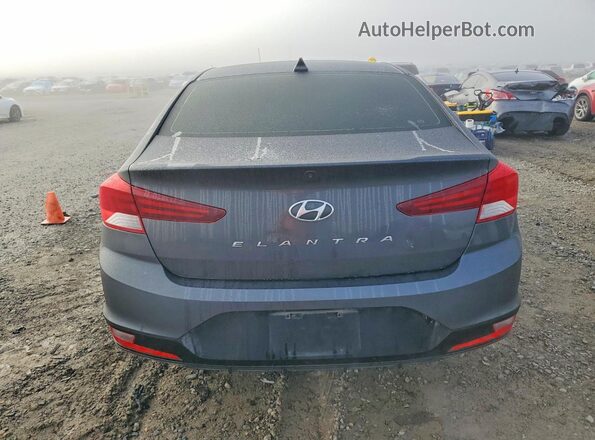 5NPD84LF5LH611652 2020 HYUNDAI ELANTRA Black Հետևի տեսք