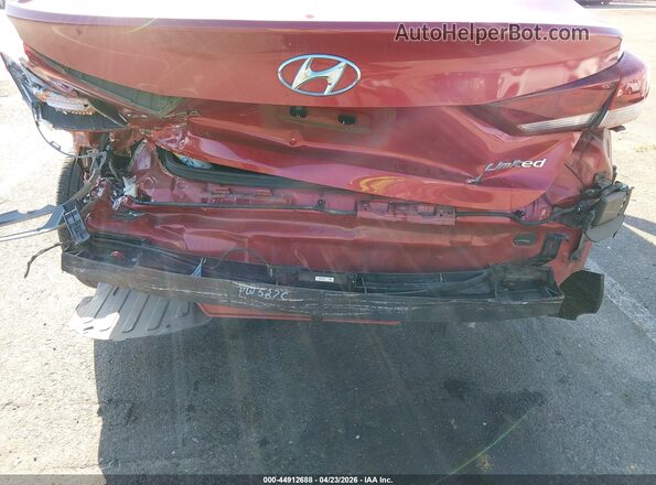 5NPD84LF6HH087192 2017 HYUNDAI ELANTRA Red Widok z przodu